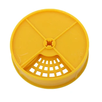 

25PCS Plastic Doors Beehive Door Bee Nest Round Entrance Exit Anti Fly Disc Beekeeping Vents Bees Tools