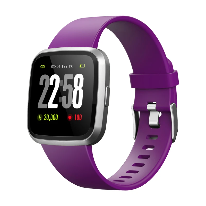 

New HD TFT Full Touch Screen Smart Watch IP67 Waterproof Smart Watch Heart Rate Monitor Fitness Bracelet for Women Man
