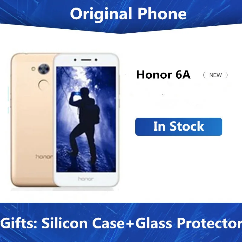 Оригинальный Смартфон Honor 6A 4G LTE телефон с экраном 430 дюйма Android 7 0 IPS 5 X 3 ГБ ОЗУ 32 Гб