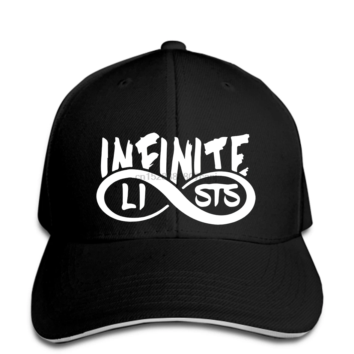 Бейсбольная кепка Infinite Lists Merch Infinite Lists snapback для мужчин и женщин snapback
