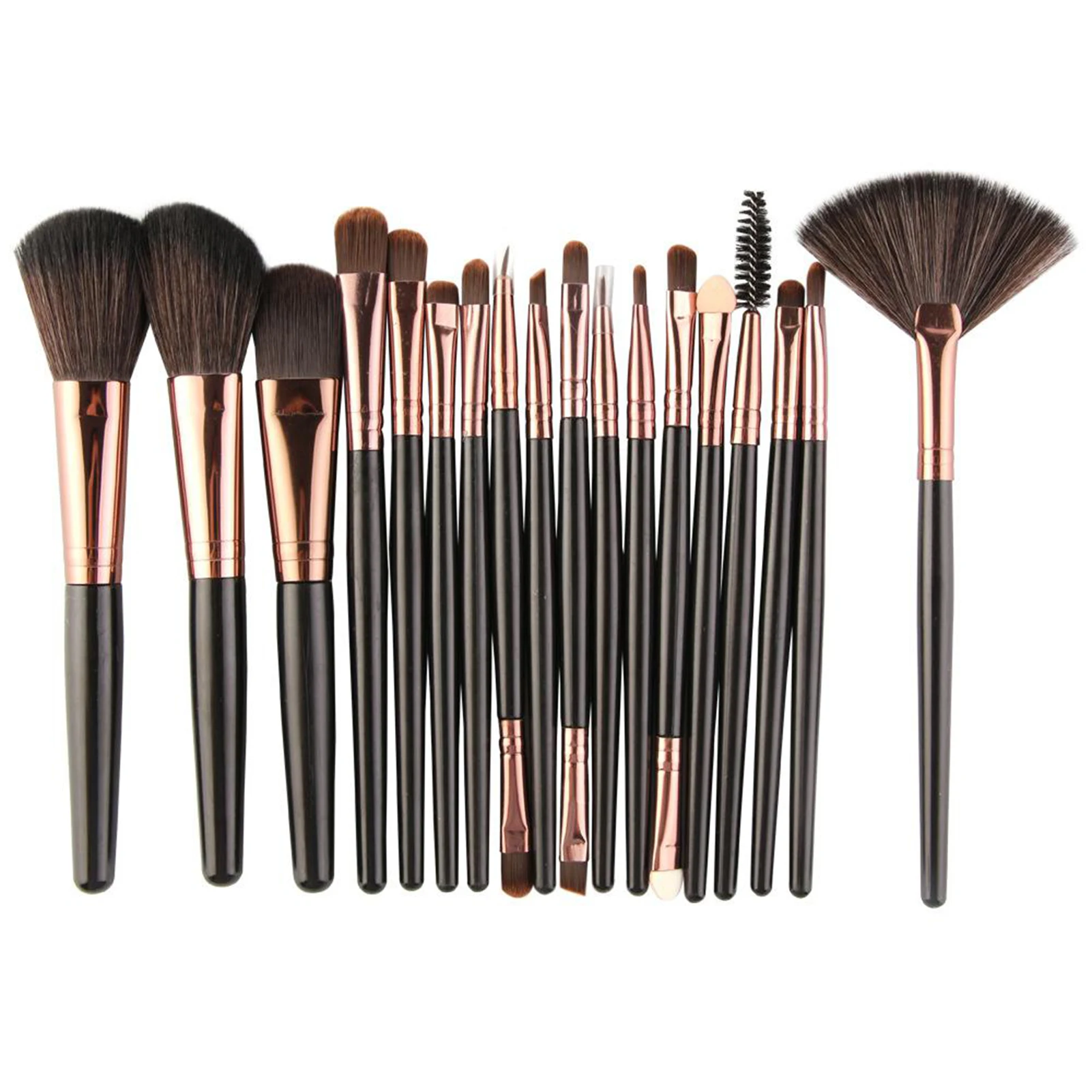 

18 Pcs Makeup Brushes Set For Foundation Powder Blush Eyeshadow Blush Concealer Lip Eye Makeup Brush Cosmetics Beauty Tools
