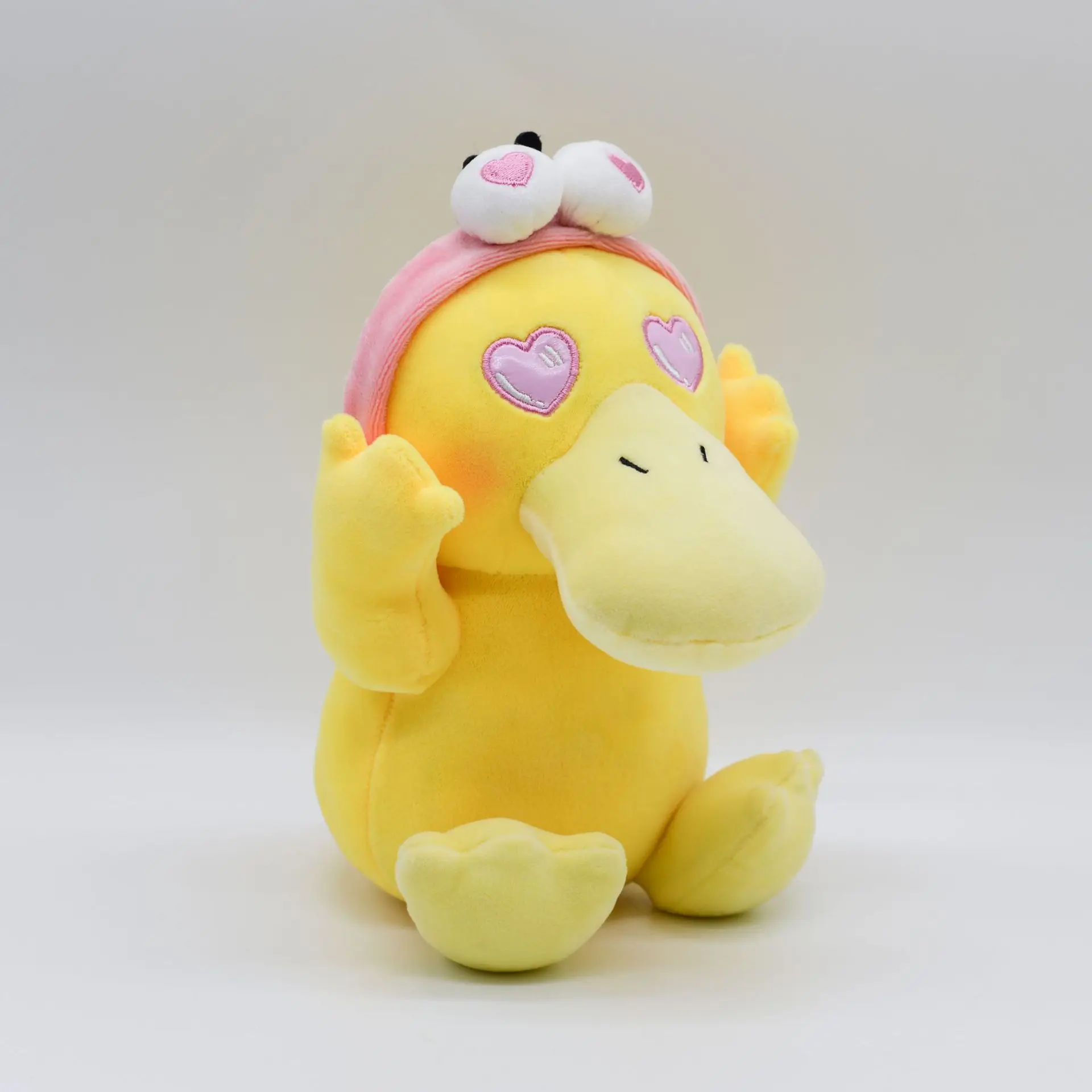 20 см 2 набора плюшевый Psyduck с кольцом для плавания мягкая игрушка из мультфильма милая кукла подарок на Рождество, Хэллоуин для детей