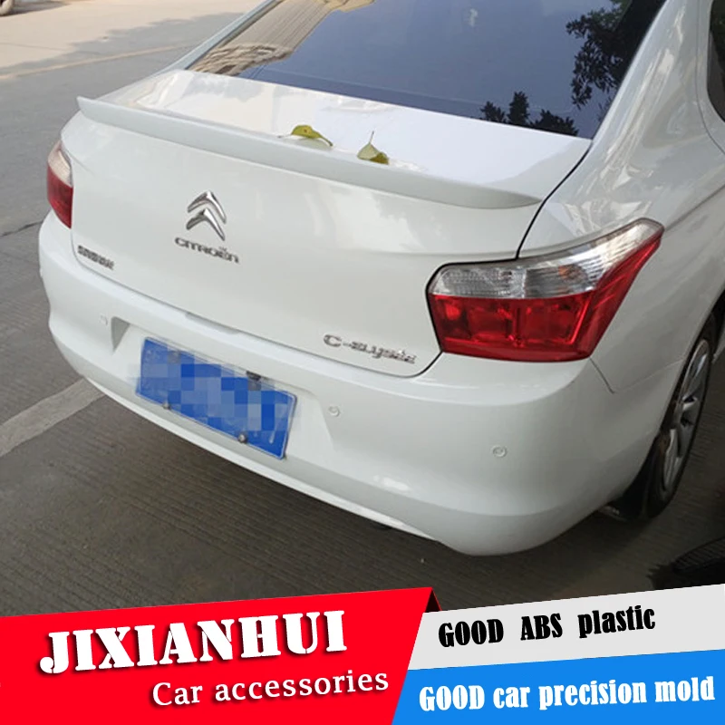 For Elysee Spoiler 2014-2018 Citroen C-Elysee YCK ABS plastic Material Car Rear Wing Color | Автомобили и мотоциклы