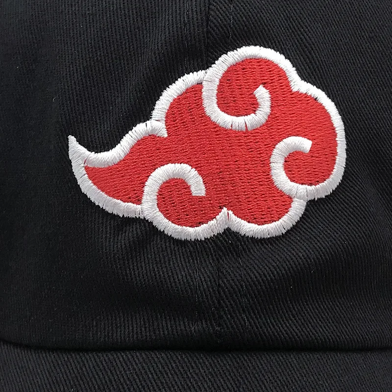 Наруто Shippuden фуражка Akatsuki Учиха Итачи боли Регулируемая Snapback хип-хоп солнцезащитные шапки Casquette бейсболка s
