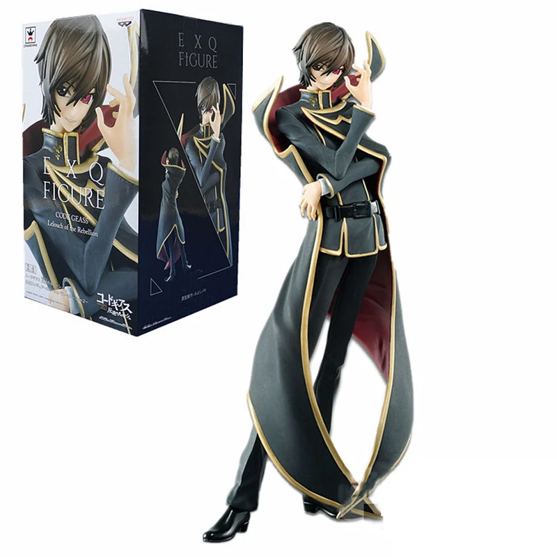 Anime Exq Figure Code Geass Lelouch Of The Rebellion Lelouch Lamperouge Zero Pvc Action Figure Model Collectible Kid Toys Action Figures Aliexpress