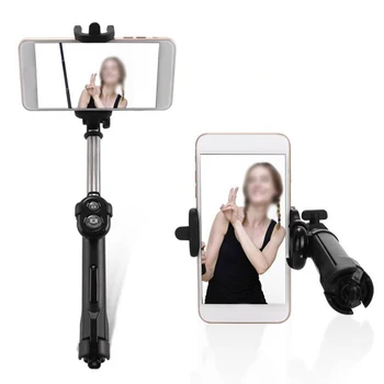 

3 In 1 Wireless Bluetooth Selfie Stick Mini Selfie Tripod With Remote Controller For Smartphone Extendable Foldable Accessories