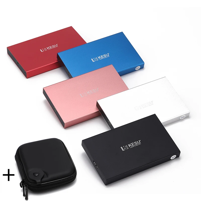 Original KESU 2.5 Inch External Hard Drive Storage 320G 500G USB3.0 1TB 2TB 750G HDD Portable External HD Hard Disk Custom LOGO