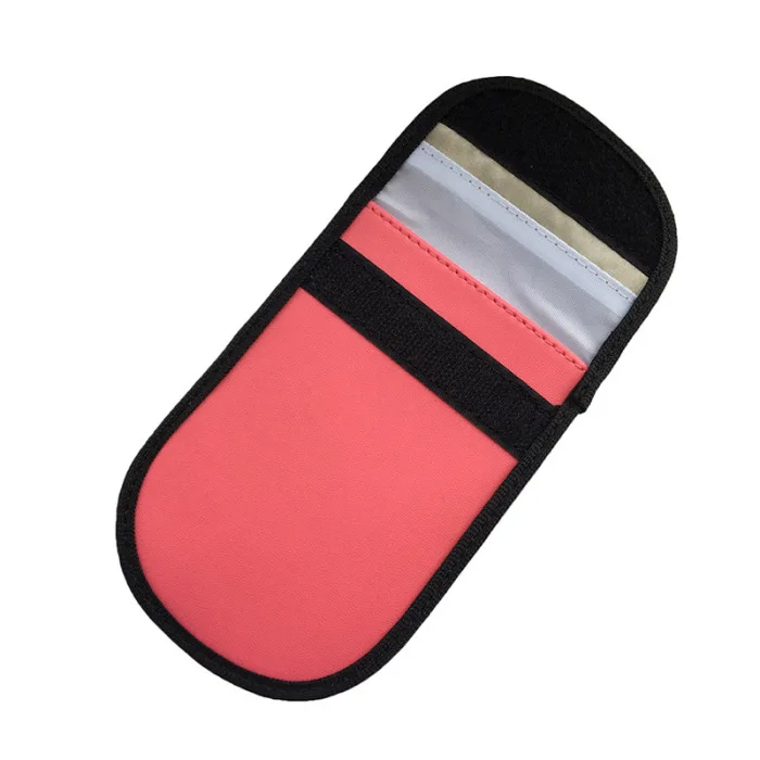 2Pcs Keyfob RFID Blocking Bag Guard Protector Device for Wireless Car Keys Credit Cards C44