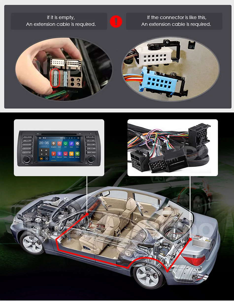 Perfect Android9.0 9Inch Car DVD For BMW E46/Rover Canbus Capacitive Screen Radio GPS Navigation Bluetooth 1080P 4G USB TPMS Map CAM SWC 7