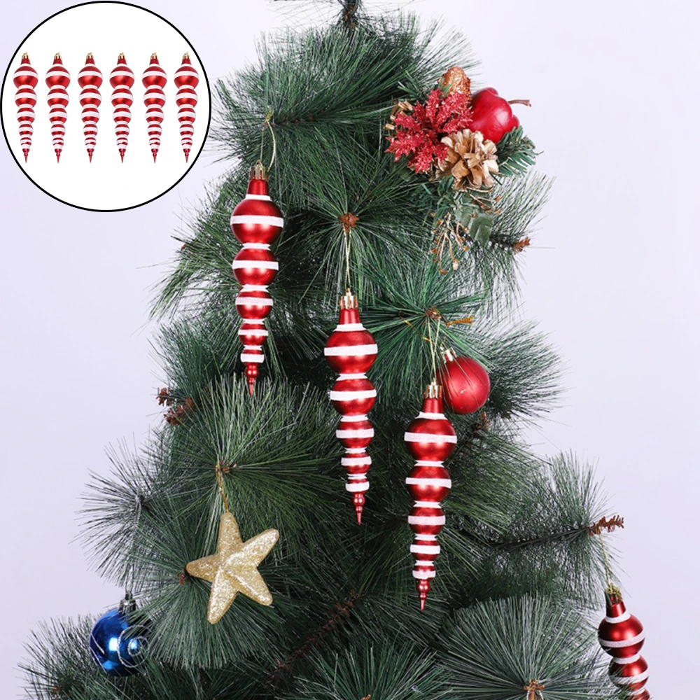 U Cut Christmas Trees 2022 6Pcs New Year 2022 Xmas Tree Red Gourd Ball Hanging Pendant Simulation Ice  Decorations For Home Decoration Christmas Ornaments|Pendant & Drop  Ornaments| - Aliexpress