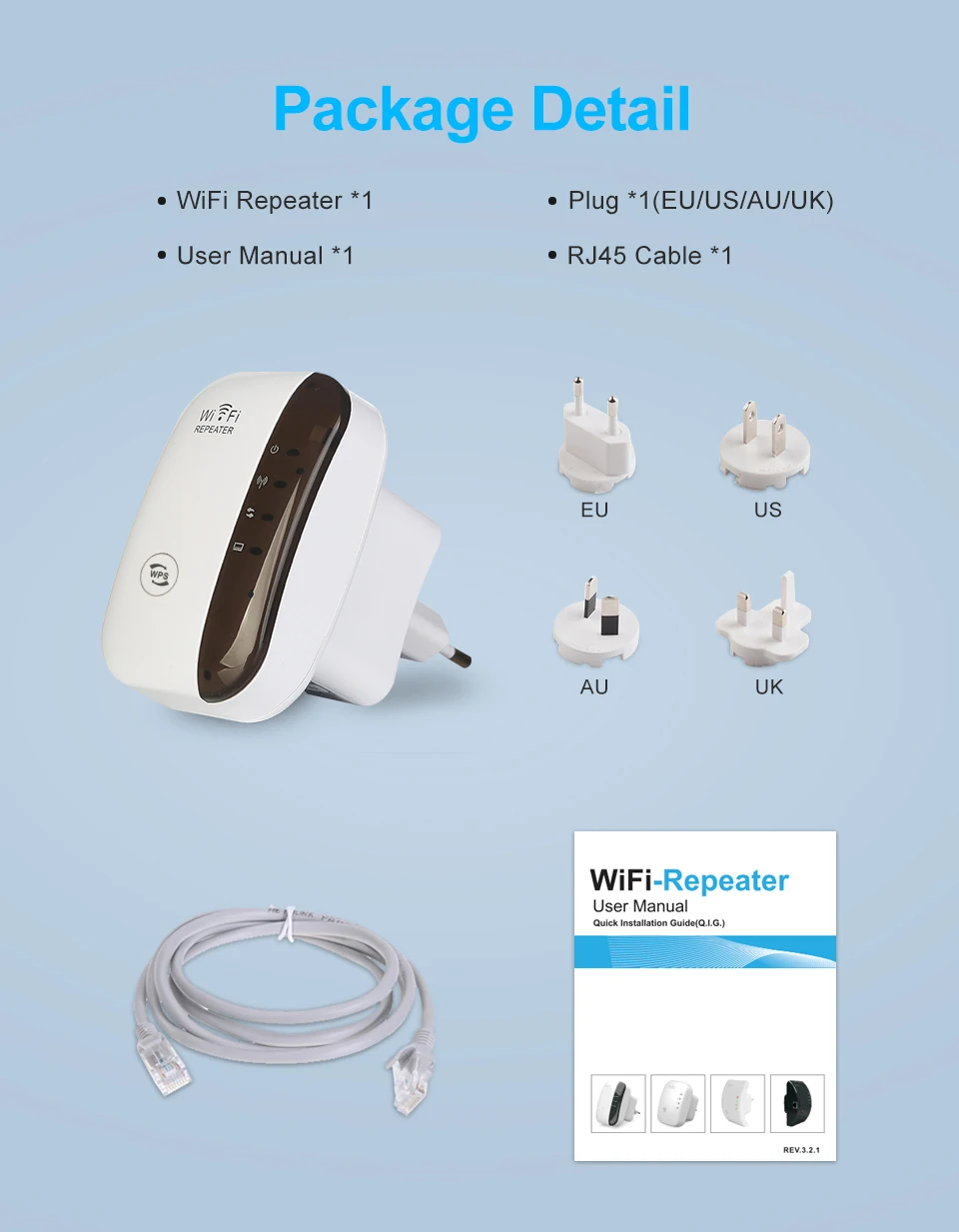 Wifi Repeater Wifi Khuếch Đại Tín Hiệu Wifi Tầm Xa Bộ Mở Rộng Router Wi Fi Repeate Wi-fi Tốc Độ 300Mbps Tăng Điểm Truy Cập best signal booster wifi