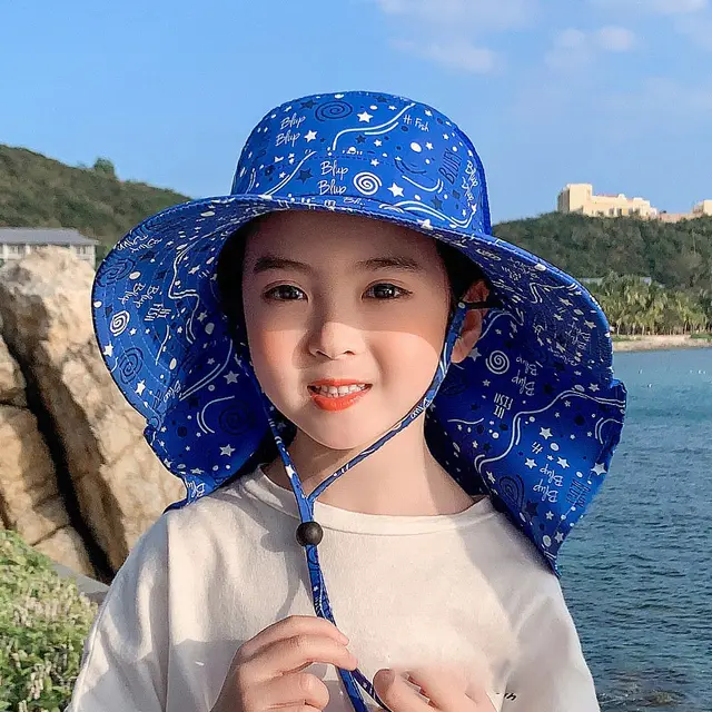 Baby Sun Hat Summer Beach Upf 50 Protection Boy Hats Toddler Cap For Girl Kid Bucket 日本正規品