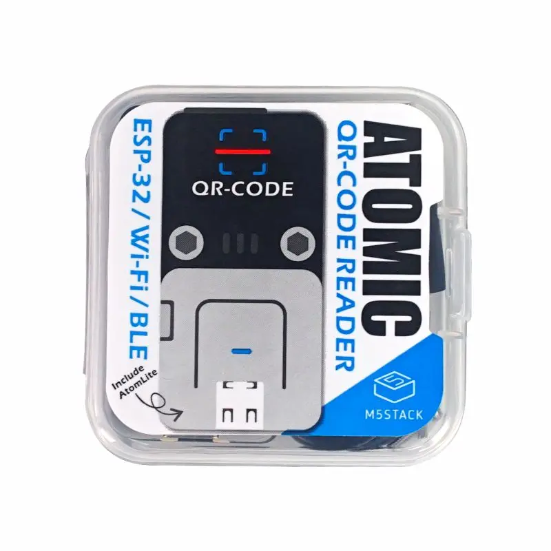 Набор для сканирования штрих кодов M5Stack ATOM 2D/1D ручной Wi Fi Bluetooth QR коды считыватель