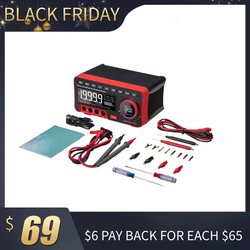 

ANENG Digital Multimeter Multi-function Desktop LCD Display Multimeter 19999 Automatic Range for Counting Display