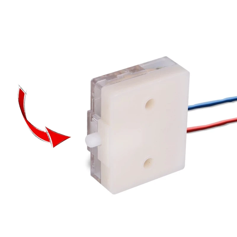 Closet light switch automatic reset switch household