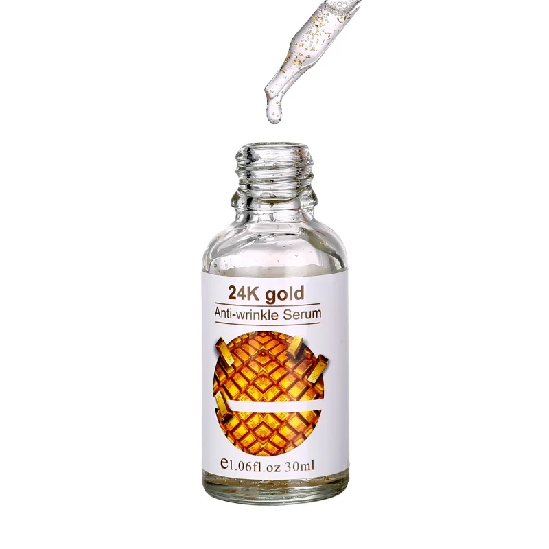 Женский 24k Gold Essence антивозрастной коллаген от морщин кожи сыворотка отбеливающая увлажняющий с гиалуроновой кислотой жидкий экстракт 5456