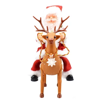 

Christmas Electric Santa Claus Singing Dancing Santa Claus Doll Toy New Year Gift for Children Toy Christmas Decoration