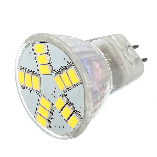 4x MR11 G4 4W 15 W SMD 5630 Светодиодный светильник энергосберегающий Точечный светильник лампы 12V дневной белый