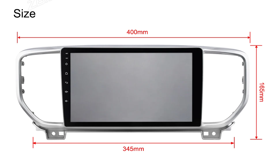 Excellent Android 9.0 RAM 2G  car radio multimedia player for KIA sportage  2018 2019 KX5 gps navigation 2 din car stereo 11