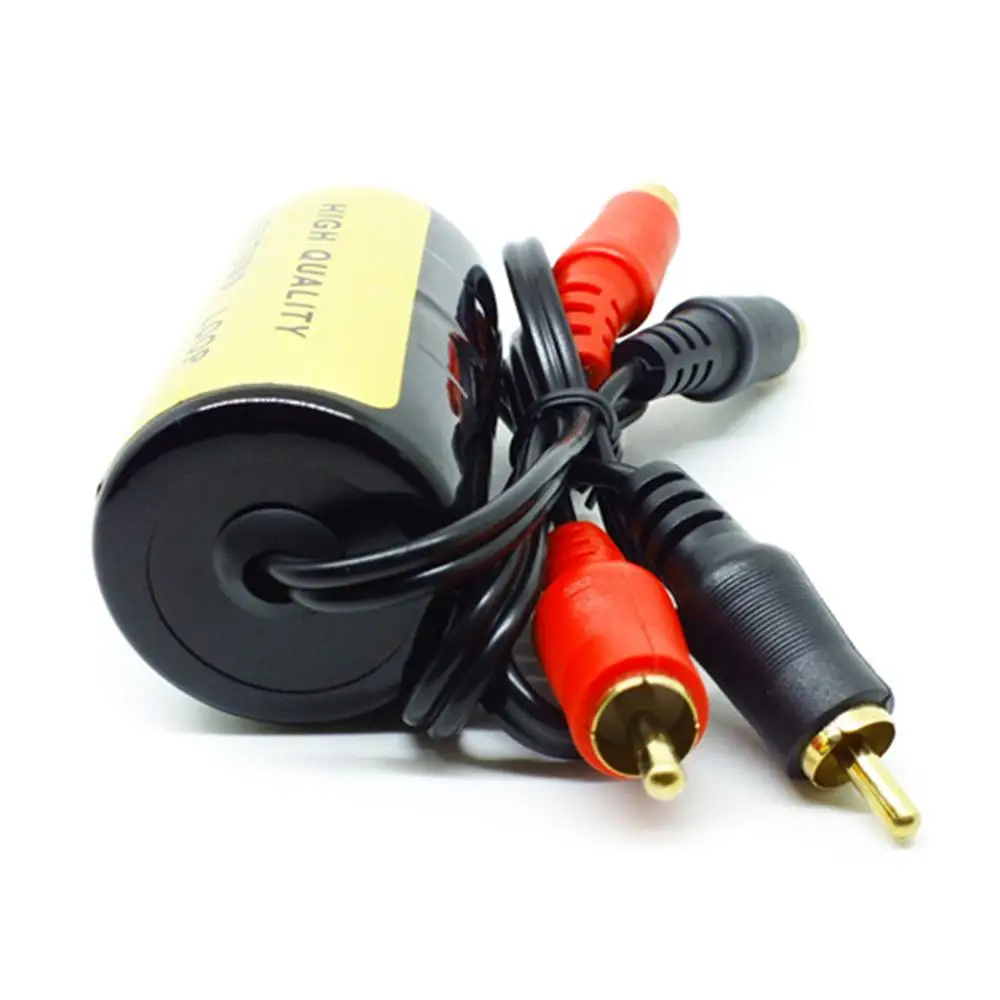 Изолятор заземляющей петли аудиоанти шумовой RCA заземляющий шумоподавляющий