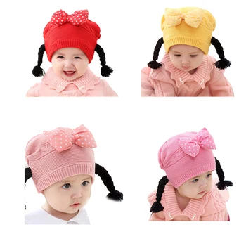 

Baby Winter Hat Toddlers Baby Boy Girl Infant Winter Warm Kids Cap Hat Beanie Cap Baby Boys Girls Newborn Photography Winter