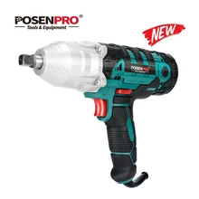Электрический ударный гайковерт POSENPRO мощностью 450 Вт, 1/2 нм, максимальный крутящий момент дюйма, 2 м, резиновый кабель, автомобильные гаечные ключи, электроинструменты, BMC коробка