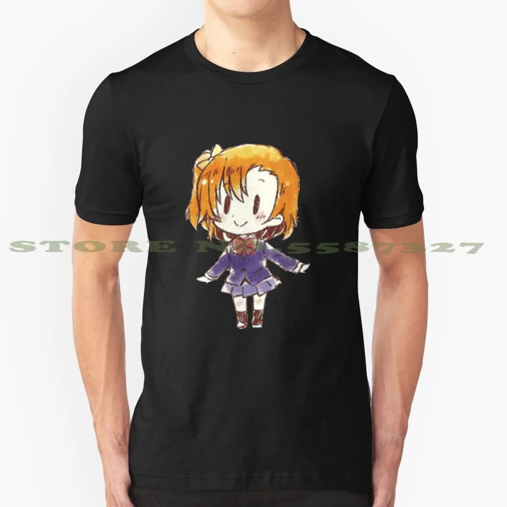 Летняя забавная футболка Honoka Kousaka Chibi | Мужская одежда