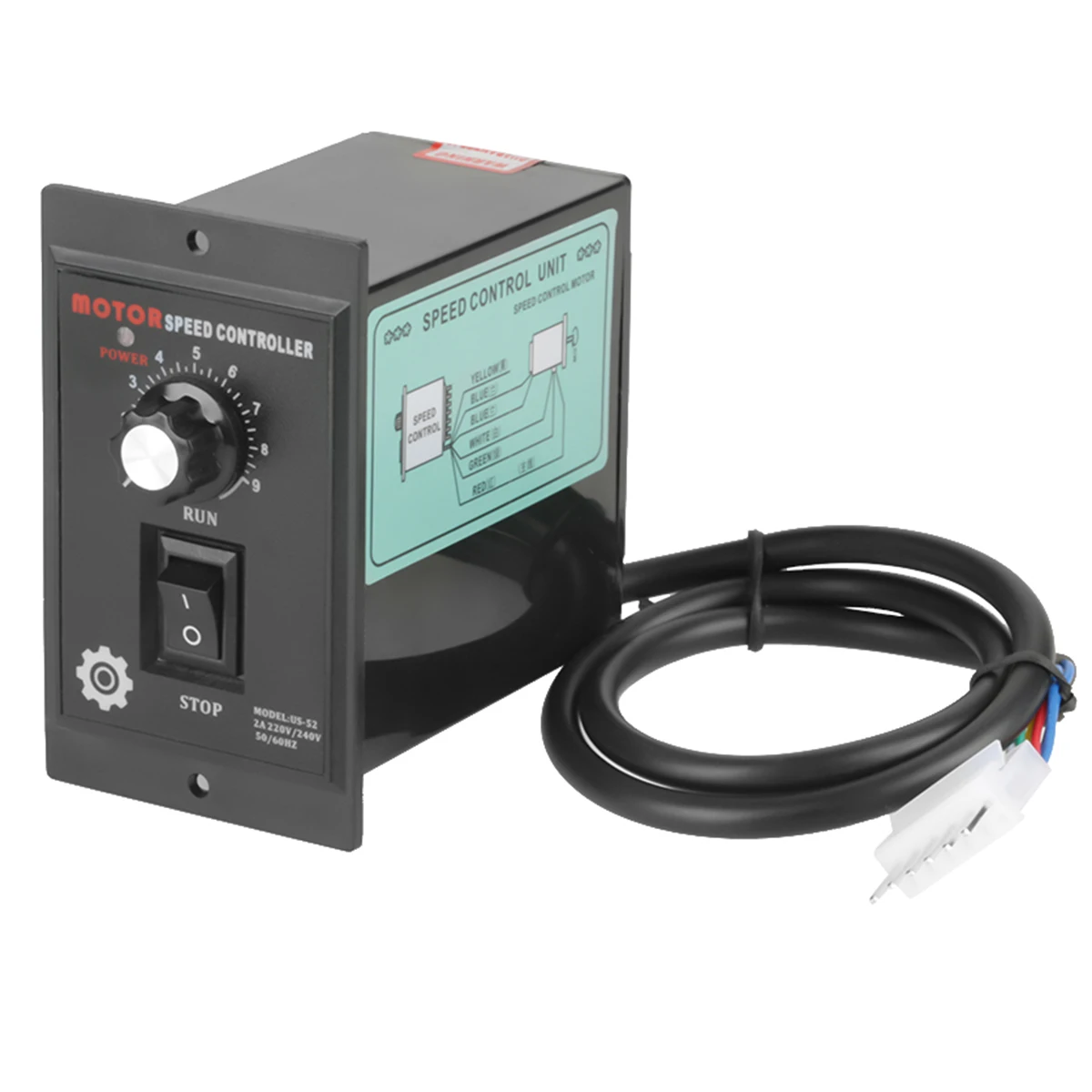 400W AC220V 50/60hz мотор Скорость контроллер двигателя Скорость определить регулятор вперед и назад регулятор оборотов