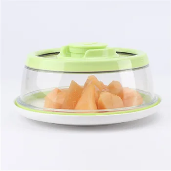 

Kitchen Vacuum Food Sealer Cover Instant Fresh Crisper Fruit Preservation Food Fresh Keeping Wrap Reusable Wrap Seal Lid Cover