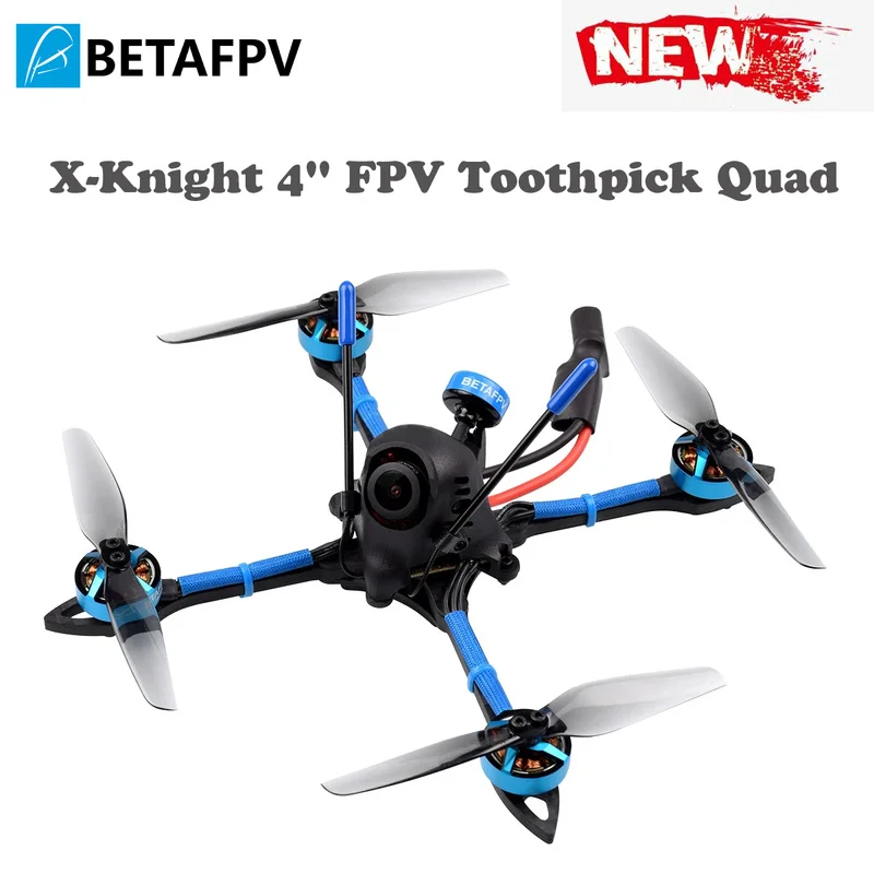 X Knight 4 ''FPV зубочистка Quad с 20 А F4 2 4S AIO FC 1505 3600KV бесщеточные двигатели A01 25 200 мВт 5 8