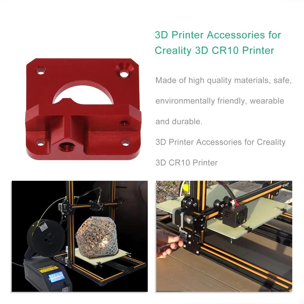 3d принтер части обновления MK8 красный дистанционный экструдер для 3d принтер полностью металлический экструдер Боуден правая левая рука