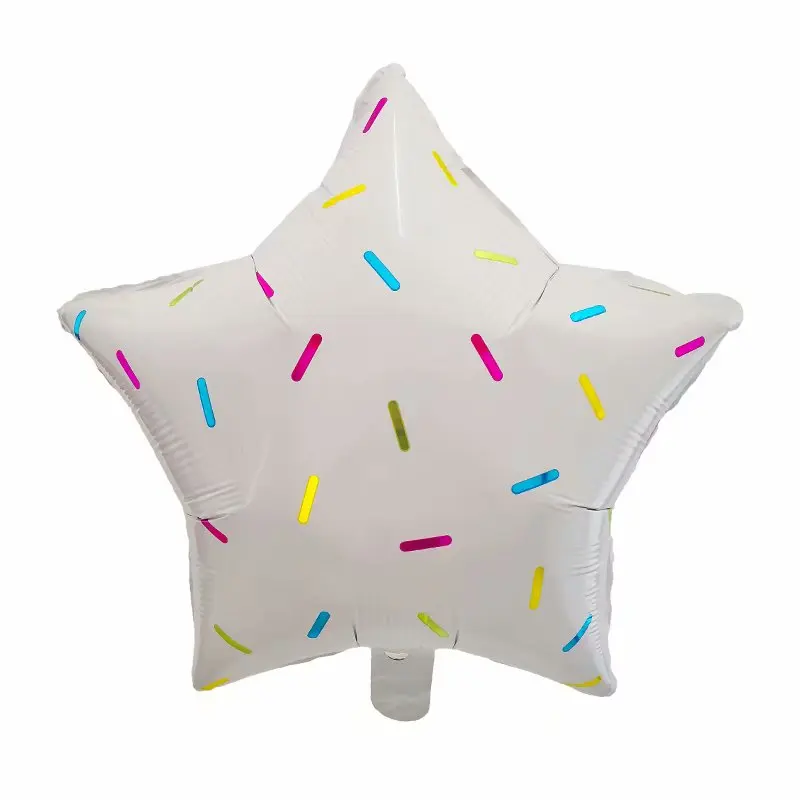 5 шт./лот розовый синий желтый конфеты Форма Воздушные шары для свадьбы вечеринки Свадебный номер воздушный шарик для украшения игрушечный детский душ - Цвет: star