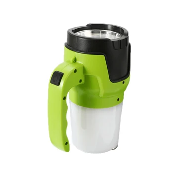 

LED Flashlight Rechargeable 10W Portable Spotlight Lantern Searchlight Waterproof Hunting Built-in Battery Camping Outdoor
