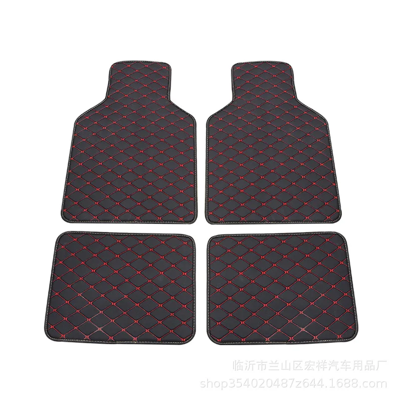 Универсальные кожаные автомобильные коврики для Lexus Subaru Mazda Chevrolet Peugeot Audi Toyota Honda