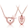 Rose gold necklaces