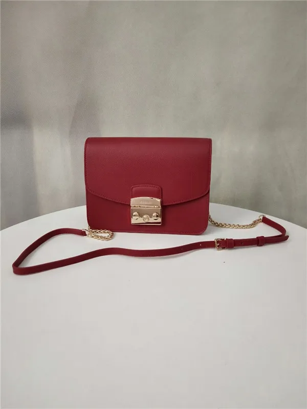 Оригинальные женские сумки FURLA, высококачественные женские кожаные сумки среднего размера, цвета красного вина, размер 21 см* 9 см* 15 см