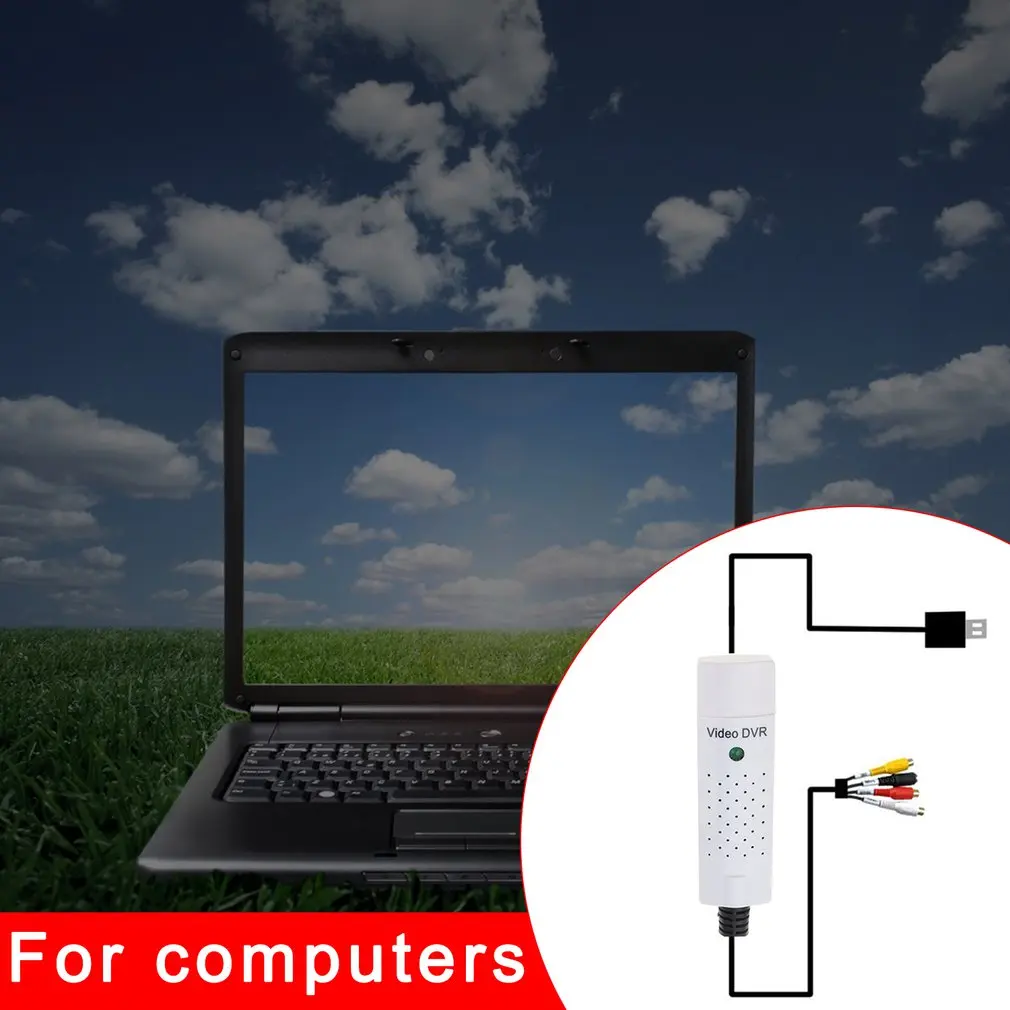 USB Аудио Видео Кепки туры карты горячая Распродажа для более легкого адаптер VHS к