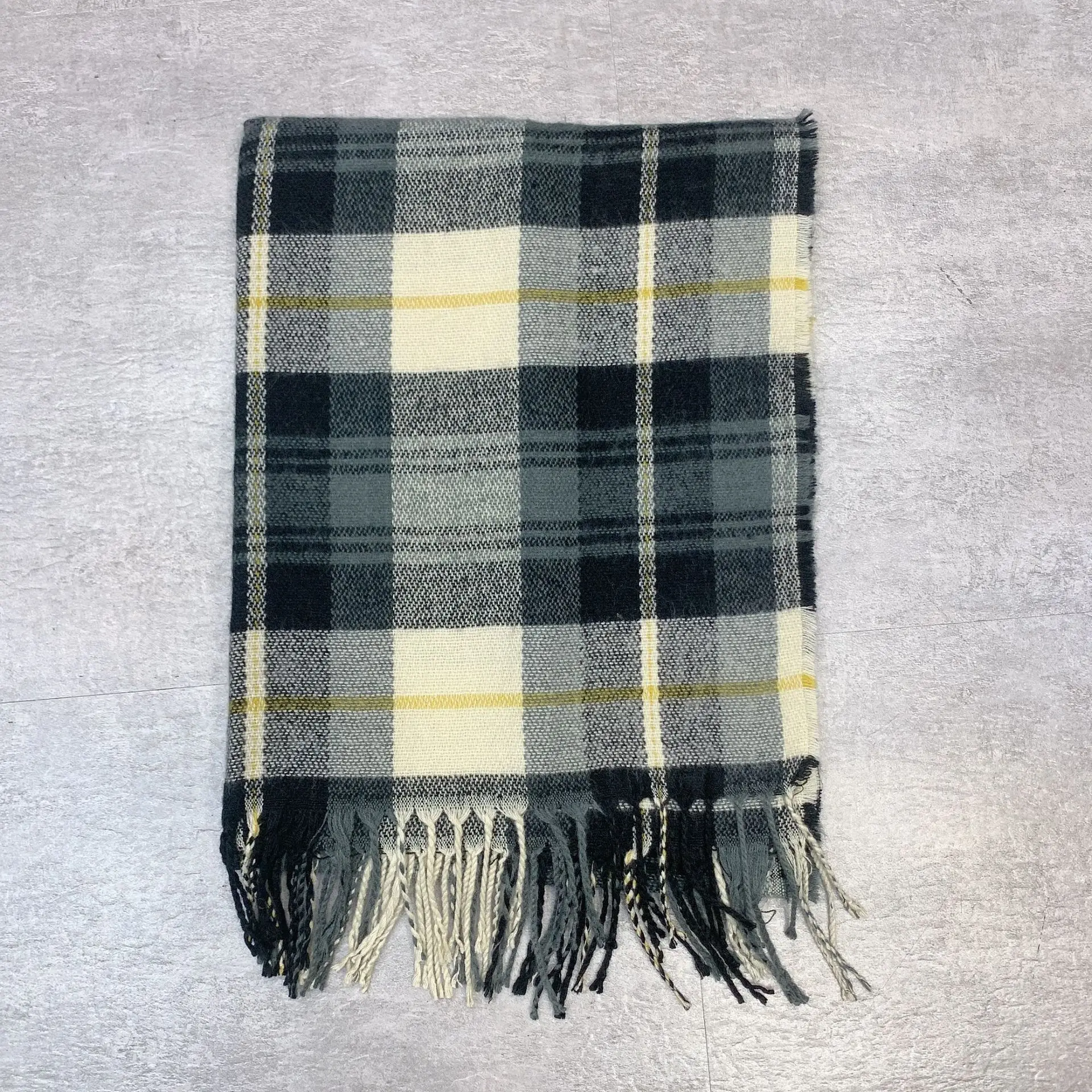 mens scarf for summer Season Small Fresh Lattice Shawl Scarf Student Clothes Build Trend Keep Warm male scarf Scarves