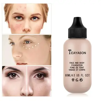 

TEAYASON 6 Colors Matte Foundation Soft Matte Long Wear Oil Control Concealer Liquid Foundation Cream Womens Makeup TSLM2