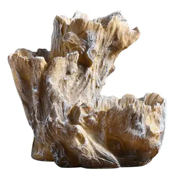 

1 Pc Flower Pot Resin Simulation Tree Root Plant Container Decoration Bonsai Pot Ornament Flower Pot For Home Living Room Office