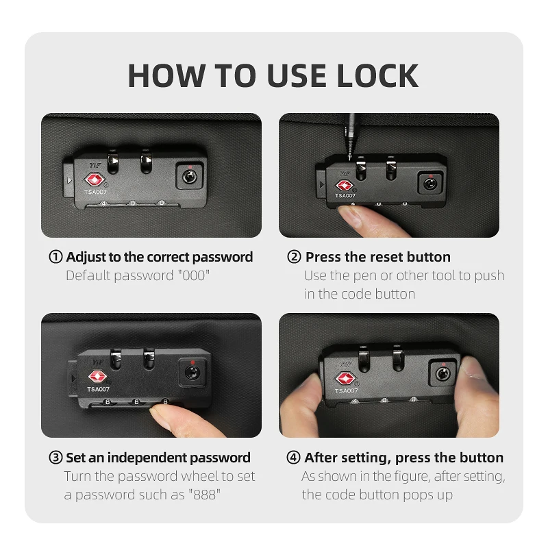 tsa 007 lock key