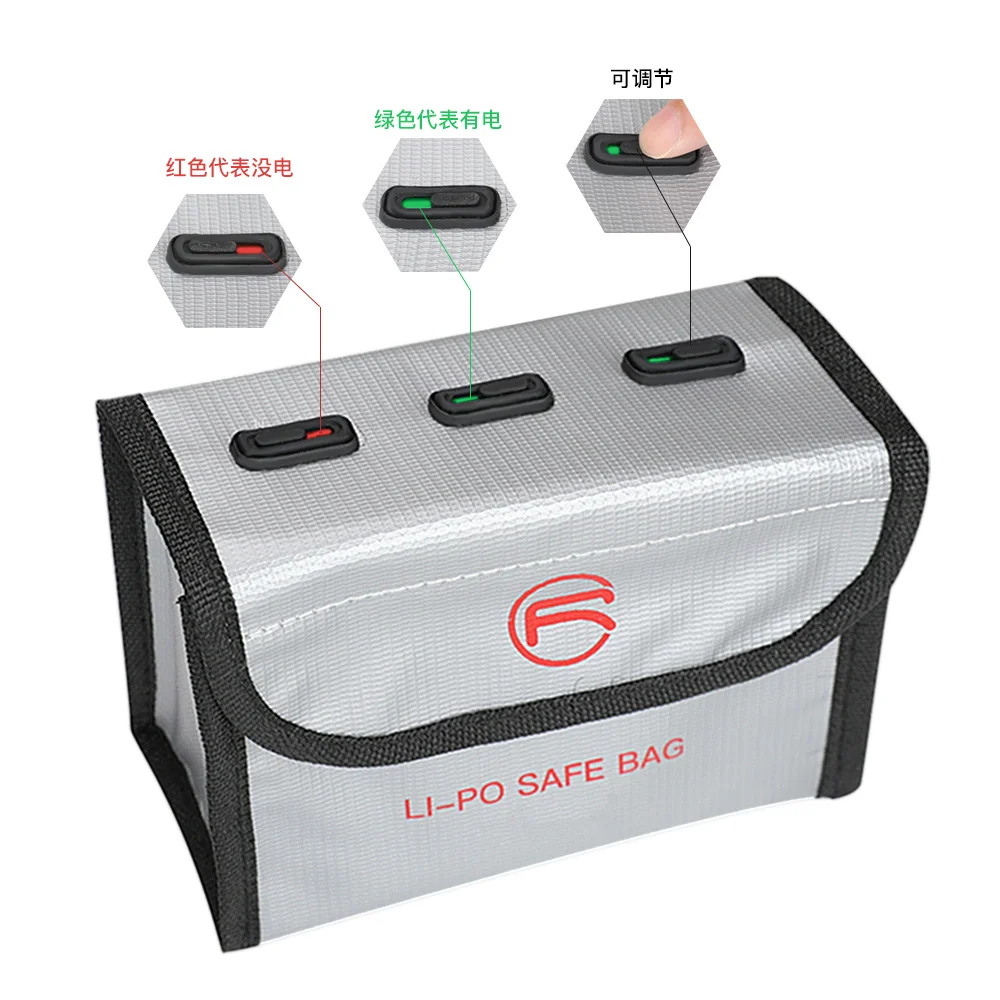 Explosion LiPo Battery Safe Bag Storage Case For DJI Mavic Air 2S FPV Accessorie