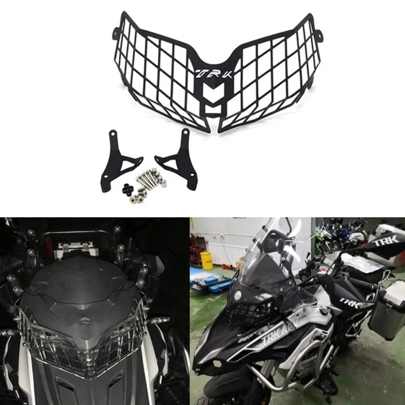Защита для передней фары мотоцикла Benelli TRK502 Trk 2018 2020-502 Защитные чехлы решетки