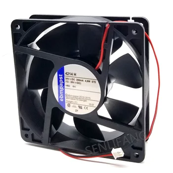 

Original Cooling Fan 120*120*38MM Dual Ball Bearing 4214 H DC 24V 200mA 4.8W ST2 12cm For Ebmpapst