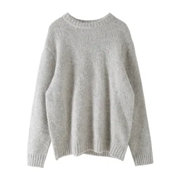 

2020 new autumn and winter warm slim long-sleeved sweater women