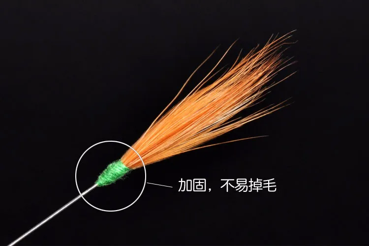 Серебряная игла перо стержень инструмент для чистки ушей усиленный не линяет гусиное перо стержень набор инструментов для сбора ушей