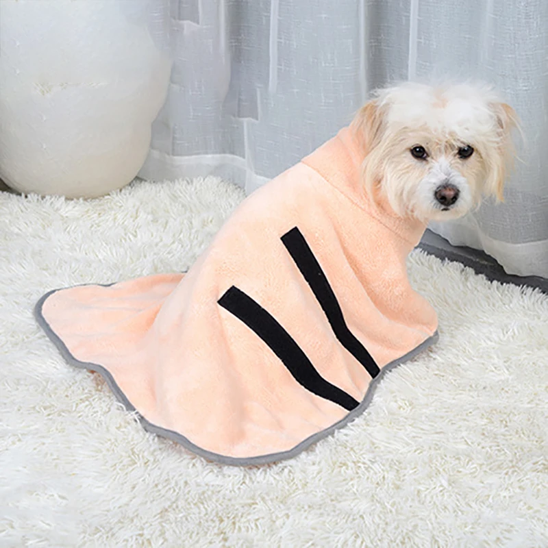 Pet Dog Towel Absorbent Towel Soft Cleaning Wipes Multifunctional Quick Drying Towel for Medium Small Dogs Cats Supplies Cotton
