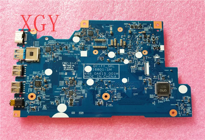 low cost  Original Laptop motherboard NBGK411002 NB.GK411.002 For Acer Spin 5 SP513-51 16801-1M 448.0A615.001