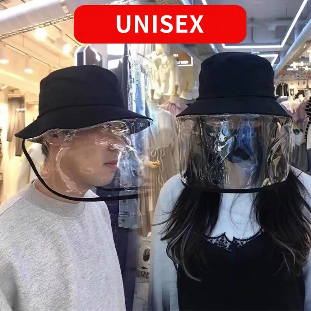 

Transparent Unisex Protective Hat Fisherman Hat Hats Fashion Outdoor Anti-Fog Men Outdoor Cap Uv Camping Eye