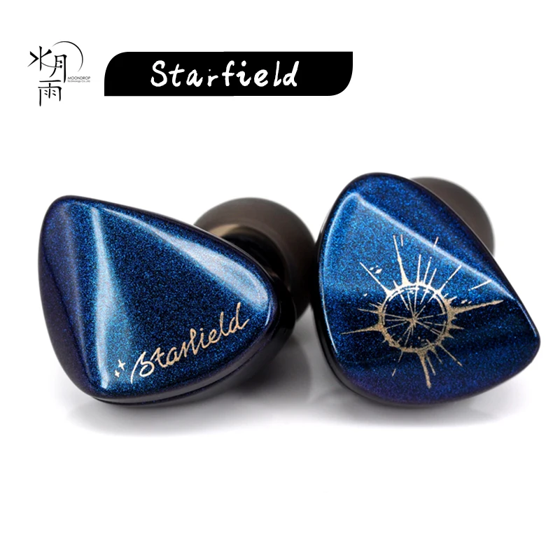 MoonDrop Starfield углеродная нанотрубка диафрагма динамические наушники со съемным
